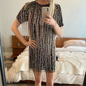 Disco Cowgirl Mini Dress (Size 4) Worn Once.